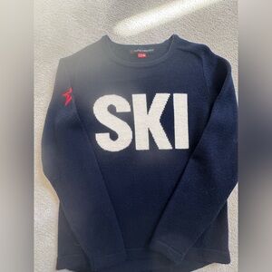 Perfect moment babe blue girls ski sweater size 12. Perfect conditions